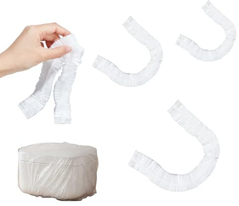 NICENEEDED 30 Pcs Kitchen Appliance Dust Covers, Clear Dustproof Small Appliance Cover, Furniture Dust Protectors with Elastic Band for Small Appliance, Oven, Pressure Cooker, Coffee Maker