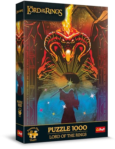 Trefl Premium Plus Quality - Puzzle Lord of the Rings - 1000 Pezzi, Serie di Puzzle con i Personaggi Più Amati, per Adulti e Bambini dai 14 anni