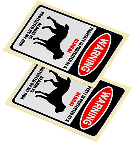 TOYANDONA 2piezas Señales Divertidas Prohibido El Personalizados Para Privada Para Exteriores