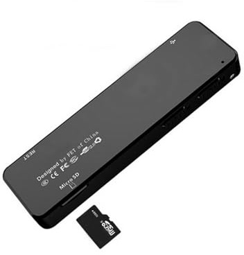 Telecamera del registratore vocale A2 108 0P USB. Flash Drive Mini Digita Digita Dicta Dictaphone Supporto audio Supporto for fotocamera Audio Tf. Carta Videoregistratore(With 16G TF Card)