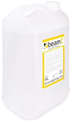 BeamZ Niebla HQ - Líquido de niebla de 5 litros con base de aceite | Fórmula con base de aceite para máquinas de niebla, capacidad de 5 litros, para eventos, escenarios y espectáculos