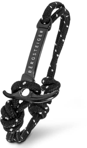 ICE AXE Armband für Herren & Damen mit Eispickel - hochwertiges Stoffarmband - Bracelet geflochten - Armbänder aus Stoff - ideales Bergsteiger Geschenk