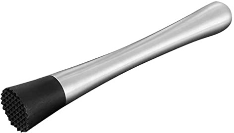 CENPEK 2 Stück Edelstahl Rührstäbchen Zitrone Eis Mojito Cocktail Ramming Popsicle Stampfer Bar Muddler Obst Mixer DIY Barware Werkzeug