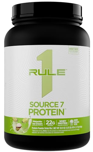 Rule1 Source7 Protein (2lbs) Chocolate con leche con sabor a frambuesa