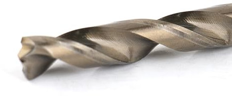 Ferrcan Punte per metallo HSS DIN338 M35 5% cobalto Turbomax per trapano in acciaio inox, ferro e altri metalli confezione da 5 pezzi per misura (10 mm)