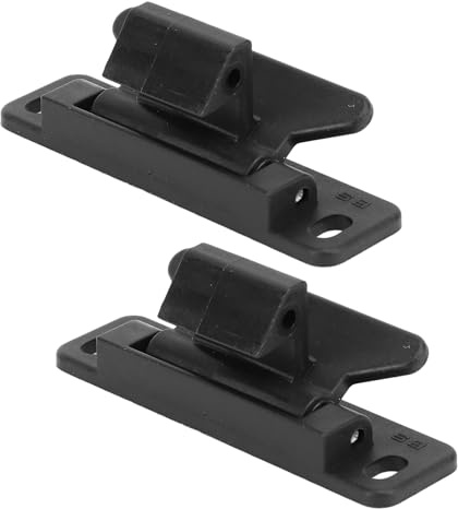 RV-Schubladenriegel, Robustes, Verbessertes Sicherheits-Schrankschloss für Anhänger, Wohnmobil, Schrank (Black)