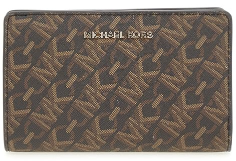 Michael Kors 32R4G8ED6B-227 MD SNAP ZA WALLET Donna BRN/LUGGAGE Taglia TU