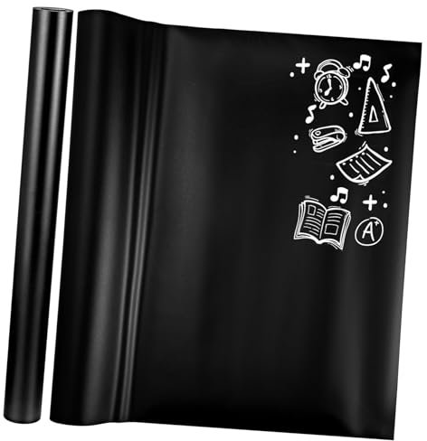 NUOBESTY 2pièces Autocollants Tableau Noir Pvc Films Adhésifs Réutilisables Pour École Bureau Cuisine Maisons Créatifs