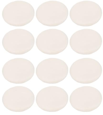 ifundom 15stücke Teiliges Velour Puderquasten Für Ultraweiche Runde Körperpuder Puff Für Gleichmäßige Anwendung Von Babypuder Und Anderen Trockenpulvern Für Unterwegs