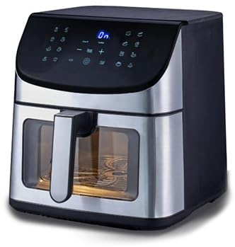 Brandani friggitrice ad aria con led display digitale inox pp 8 Lt
