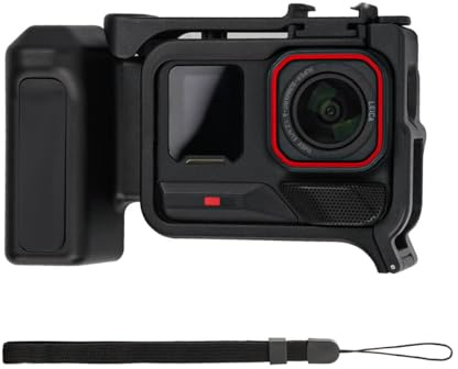 Impugnatura per fotocamera Insta360 Ace Pro 2/Ace Pro Street Photography Kit maniglia con pulsante di scatto, montaggio a sgancio rapido, slitta fredda per Insta 360 Ace Pro 2/Ace Pro Accessori