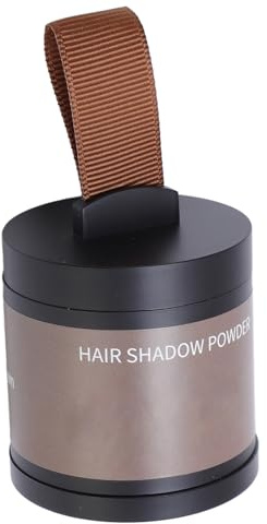 Yinhing Polvere per Ritoccare L'attaccatura dei Capelli, Polvere Colorante per Ritocco delle Radici dei Capelli a Lunga Durata, Resistente All'acqua, 10 G, Nasconde Istantaneamente le (BROWN)