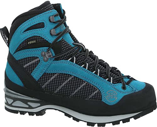 Hanwag W Makra Combi Lady GTX Blau - Gore-Tex Robuster wasserdichter Damen Gore-Tex Bergschuh, Größe EU 40 - Farbe Bl