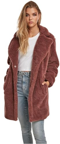 Urban Classics Manteau oversize en sherpa pour femmes