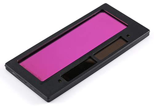 Ausla Filtre pour Casque de Soudure Auto-assombrissant Solaire – DIN11 – Écran de Rechange 109x52mm – Compatible avec Tous Les Casques Standard – Protection des Yeux
