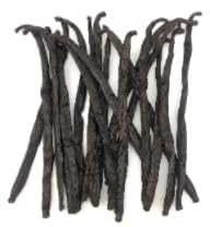 5 Baccelli di Vaniglia del Madagascar 16-18 cm -Prima Qualita -Aromatici,Freschi,Sottovuoto