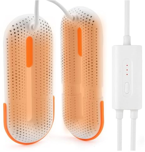 Boot Dryer, Boot Dryer Portable 360° Warm Air with Adjustable Length 3 Modes Timer, Show Dryer Boot Warmer for Camping Travelling or Skiing