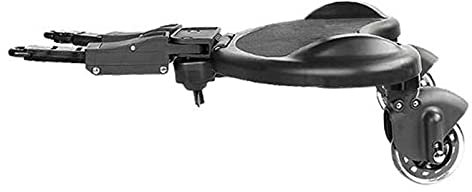 NsiBan Pushchair Footboard, pram Auxiliary Pedal, Buggy Board with seat, Child Stand, pram Accessories can be Adjusted, Suitable for Family Trips of Most Babies, A