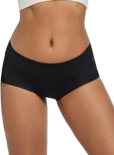 Hyeek Fahrradhose Damen Gepolstert, Atmungsaktive Radunterhose - Schnell Trocknende Radlerhose Damen Elastische Fahrradunterhose Radler Unterwäsche Fahrradslip 3D Gepolstert