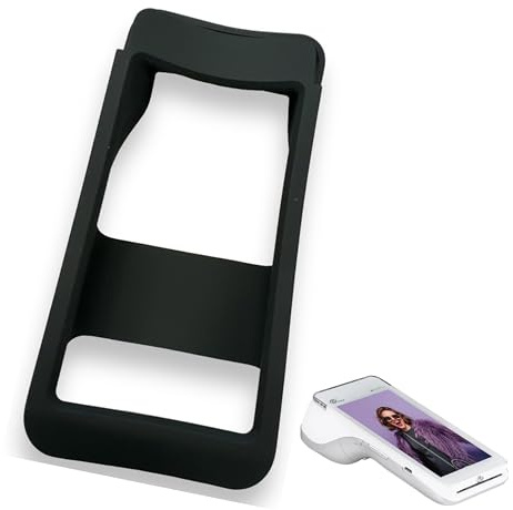 Ventalia Funda silicona negra PAX A920 Pro TPV (NO compatible con A920 estándar) – Carcasa anticaídas antideslizante para datáfono – Protector terminal de pago