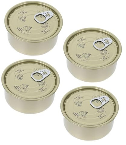 Cabilock 5 Set Di Scatole Per Biscotti in Ferro Contenitori Multifunzionali Per Alimenti Decorazioni Per Biscotti Natalizi 4 Pezzi*5