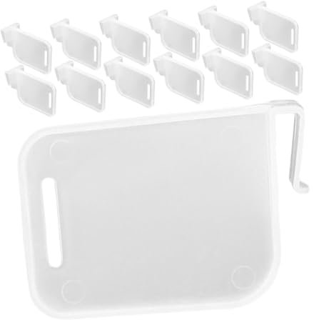 ABOOFAN 24pcs Fridge Compartment Divider Plastic Separator for Kitchen Storage Fridge Bin Partition Easy Install Pp Material