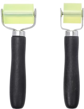 iplusmile 2piezas Rodillo para Calcomanías De Autos Herramienta De Empapelar Rodillo De Construcción Material Duradero