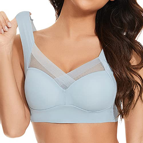 Sport BH Damen Push up BH BH ohne bügel Zero Feel Soft BH ohne bügel gepolstert BH rückenfreies Kleid Bustier Damen Baumwolle Klebe BH große Brust Braless milchpumpe BH Fitness Kleidung Damen