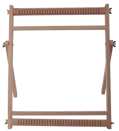 AYWTIUN Webrahmen Webstuhl aus Holz mit Ständer, Webstuhl-Set for mehrere Bastelarbeiten, Webstuhlrahmen aus Buche, Gobelin-Webstuhl, kreatives Heimwerken