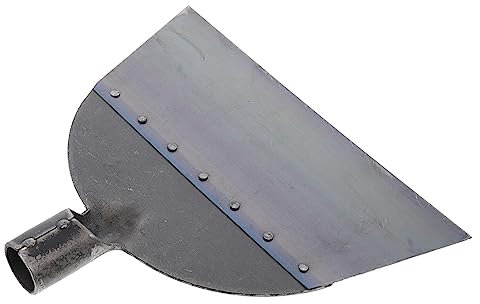 YARNOW Pelle De Nettoyage Multi-Usage Acier pour Fientes De Poulet Et Taches De Ciment Léger Portable Et Pratique pour Élevage Et Jardinage