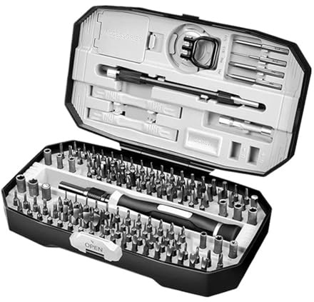 Juego De Llaves Inglesas Juego De Destornilladores De Precisión Con Punta Magnética, 152 En 1, Kit De Herramientas De Reparación Multifuncional For Teléfono, Reloj, Cámara, Herramientas Manuales Ampli