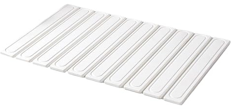 Estera de secado de cocina - encimera para platos | Tierra de diatomeas plegable con característica sin deslizamiento, drenador para botellas Cazas Utensilios Fregadero de baño Dommento de baño Uso