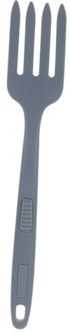 Veemoon Ergonomic Silicone Cooking Fork Non-Stick Heat Resistant Food Fork for Salad Mixing Pasta Serving Kitchen Use