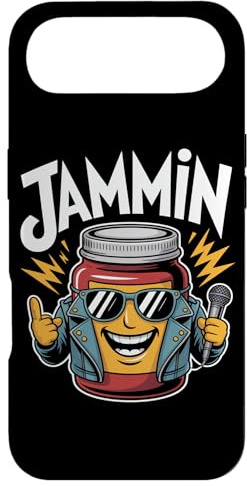 Jammin Cool Jam Jar With Microphone Fun Case for iPhone Air