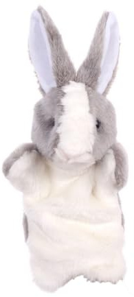 Handpuppen Hase Tier Handpuppen Spielzeug Kinder Rollenspielzeug Weiches Plüschkaninchenspielzeug für fantasievolles Rollenspiel Geschichtenerzählen Unterricht &1 &1