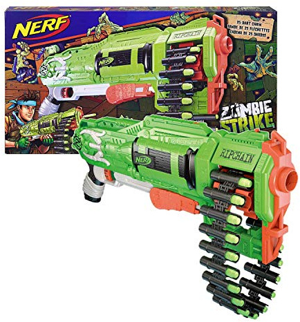 Nerf Zombie Rip Chain Combat Blaster, ab 8 Jahren