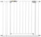 hauck Safety Gate for Doors and Stairs Open N Stop KD incl. 9 cm Extension / Pressure Fit / 84 - 89 cm Large / Metal / White