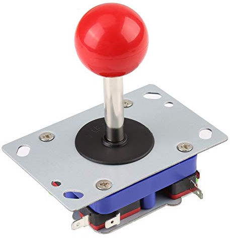 Oumefar Joystick Ball Top Handle Spiel Joystick Controller 2/4/8 Way DIY Controller Kit für Games Machine