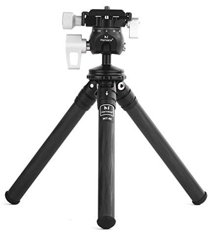 Marsace Mt-02 Video Anti Micro Single Camera Small Portable Pocket Light Travel Mini Carbon Fiber Tripod