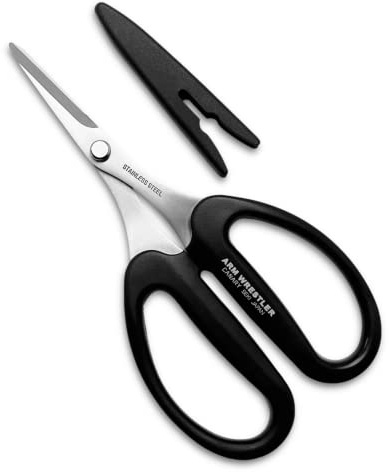 CANARY Kevlar Scissors Fiber Optic Cutter 6.5 Serrated Blade, Japanese Stainless Steel, Made in JAPAN