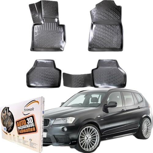 Trimak 3D Fussmatten für BMW X3 F25 2010-2017