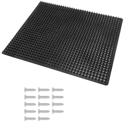 Horse Scratching Post Pad – Bürste zur Fellpflege von Rindern, Bounge Texture Comfort Board | Massagegerät für Tiere des Bauernhofs für Schafe, Vieh, Ziegen, Zubehör zur Montage von Zäunen im Freiland