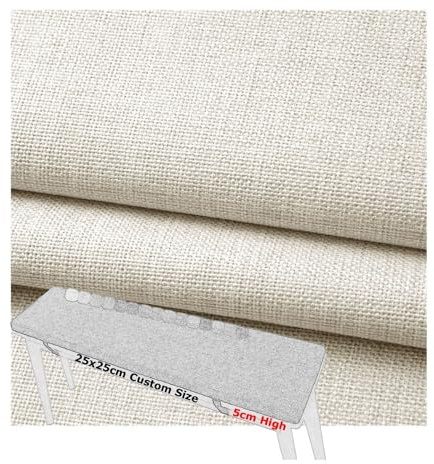 YNJJKA Nach Maß Maßgeschneidert Bankkissenhülle Für Innen Außenbereich Fensterbank Sitzbank Gartenstuhl Sofa Individuell Anpassbar Farbe Stoff Sitzkissen Bank Bezug Ersatzbezug(105x55 cm)