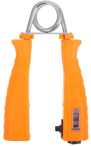 Ciieeo Entrenador de Dedos Masculino Hueco Contador, Pinza de Mano Portátil Antideslizante para Ejercicio de Fuerza en Dedos, Muñeca y Antebrazo, Adecuado para Color Color Aleatorio