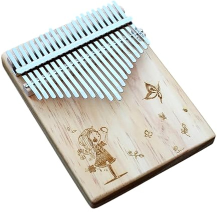 Pianoforte a pollice Kalimba 21 Note Pollice Pianoforte In Legno(8)