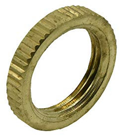 10x Messing Rändelmutter M10x1 – Kordelmutter, Ziermutter, Gewindemutter, für dekorative Befestigungen