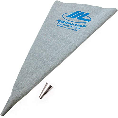MARSHALTOWN Premier Line12-Inch by 24-Inch Vinyl Grout Bag with Metal Tip