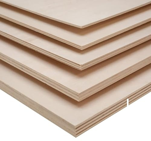 Cardigliano Pannello di compensato pioppo mm 4 - 6 pacchi da 40 x 40 cm