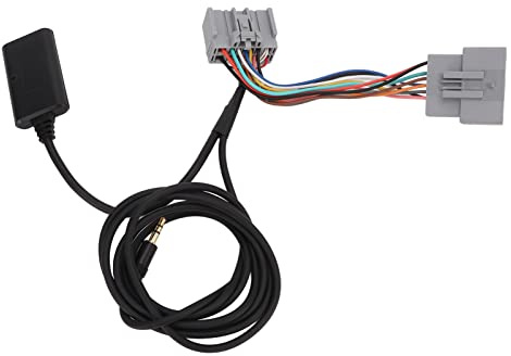 Shanrya Bil Bluetooth-modul, bil Bluetooth AUX-IN-kabeladapter, Trådlös ljudadapter, AUX-IN Bluetooth-kabel Trådlös Bekväm ersättning för V40 V50 V70 XC70 XC90
