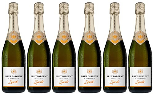 Brut Dargent L'Orangerie Spritz - Spritz prêt à déguster élaboré à partir de vin mousseux et d'une liqueur amère aux arômes naturels d'orange et d'herbes (6 x 0.75 L)